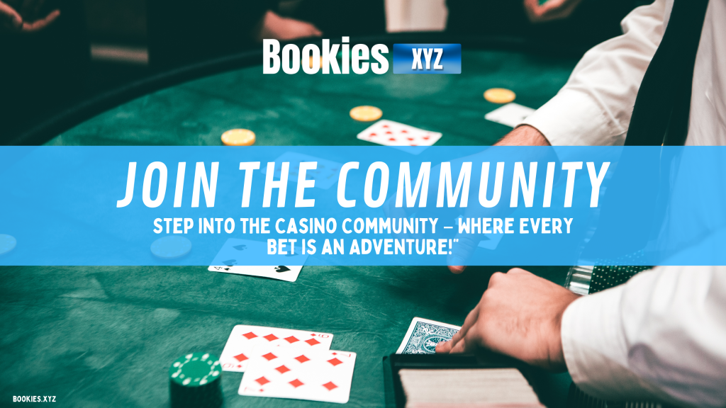 bookies join the community